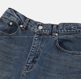 den 443 back banding date wide denim
