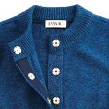 ALPACA SLIM CARDIGAN - BLUE NIGHT