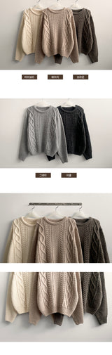 Veran Daily Twisted Over Knitwear