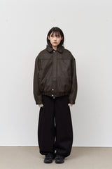 (W) ウェスティバックルワイドパンツ