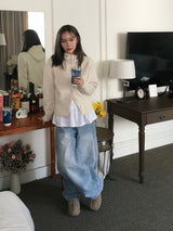 Double Cut Balloon Denim (4c)