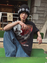 ソルテッドタックヴィンテージショートスリーブTシャツ