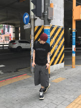 Stock Semi-Crop Short-Sleeve T-Shirt 4C