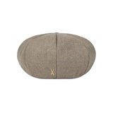 VA Stud Octagon Wool Beret / Beige