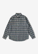 DEE Peach Check Oxford Shirts