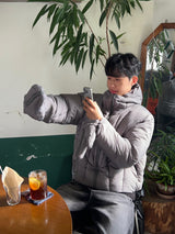 Winter Glove-Hood Puffer Jacket (3 Colors)