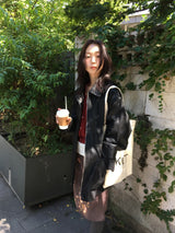 Penka Leather Field Jacket