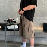 カイパーハーフバミューダナイロンカーゴショーツ