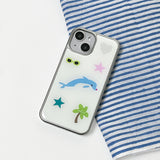 dolphin epoxy silver bumper case