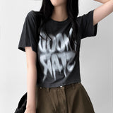 Mood pigment short-sleeved T-shirt