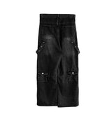 Rogueteen Strap Cargo Denim Pants