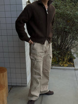 Lard dying cargo pants
