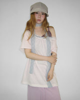ソルベルーズ オフショルダーショートスリーブTシャツ