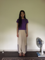 Pisso check string pants (2color)