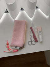 Terry tool pouch - pink