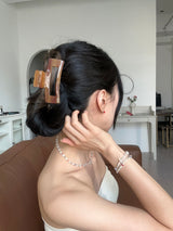 Caramel hair clip
