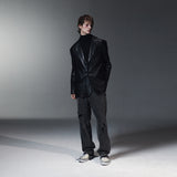 JOHN BOX BLAZER-BLACK