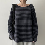 Dion Bucle soft dangara knit long sleeve tee
