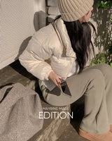 【MADE】Suede padded jumper