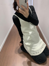 Melo Bustier Knit One-Piece (3color)