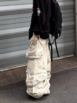 module velcro multi cargo pants