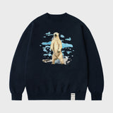 [UNISEX]Wild Polar Bear Man to Man