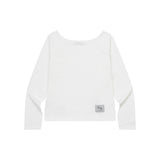 LIV オフショルダー ラグラン ロングスリーブ Tシャツ(3COLOR)