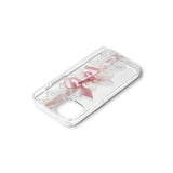 【MADE】romantic pink lace ribbon standard gelhard phonecase
