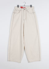 COLOR STITCH WIDE PANTS