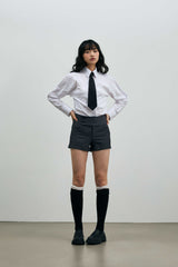 AVEL PINSTRIPE MICRO PANTS / CHARCOAL