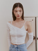 Yui cardigan set (White)