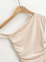 Novi Side Strap Drape Top