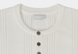 Look Estee Daily Ribbed Modal Henry Neck Knit