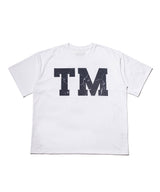 TM クラックTシャツ-BLUE