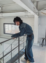 Hamb Work Patch Denim Shirt