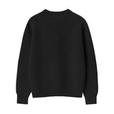 [Unisex] リザーブ2ウェイオーバーフィットジップニットカーディガン [ブラック]