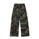 パラスーツ ウォッシング ワイド コットン カーゴ パンツ / Parachute Washsing Cotton Wide Cargo Pants