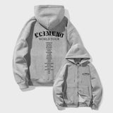 EL Tourist 2WAY Hoodie Zip-Up 2Color