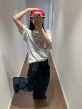 ミニカーオーバーフィットTシャツ (2color)