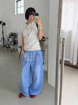 TWINKLE LETTERING SWEATPANTS