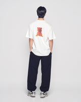 25FW ACテディーベア半袖Tシャツ クリーム