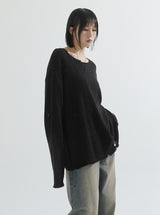 Damage Mohair Knit