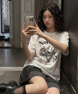 エンジェルスターオーバーフィットTシャツ - 4COLOR