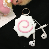  【MADE】 Narutomaki Cable Holder Keyring
