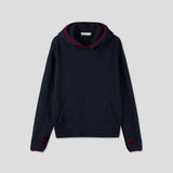 Layered fingerhole knit