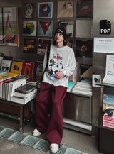ブルースプリント長袖Tシャツ