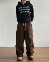 Fog Crop Hoodie Zip-UP