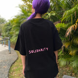 PEANUT STAIN - コケット リボン ブラック オーバーサイズド Tシャツ