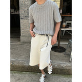 【S/S】ホワイトコットンバミューダパンツ