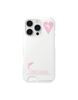 Dolphin Magsafe Card Storage Hard Case(Pink)